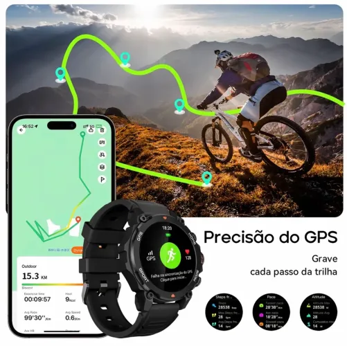 smartwhat com gps integrado compatível com strava