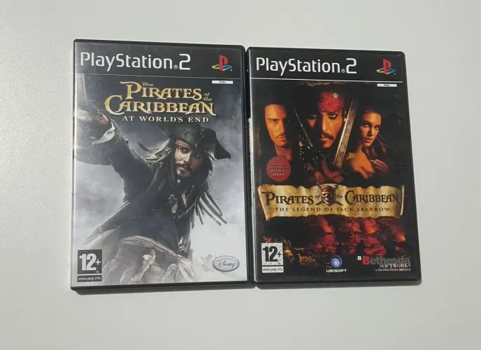Combo piratas do Caribe ps2