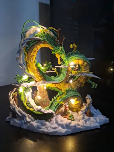 Action Figure Dragon Ball - Shenlong 22cm Com Led