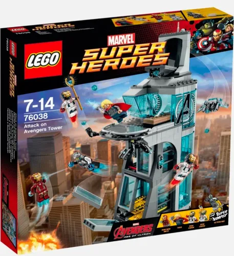 LEGO 76038 - SUPER HEROES - ATAQUE A TORRE DOS VINGADORES