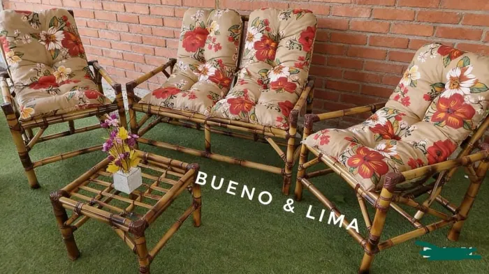 Cadeiras de Bambu 