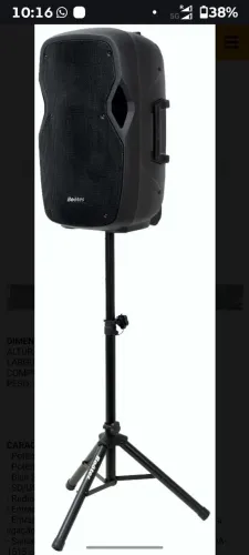 Vendo Caixa de som Ativa Bootes 15''