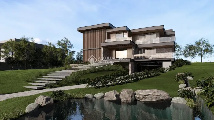 Mansão de luxo no Vale dos Vinhedos ? 547 m² privativos com piscina, 4 suítes e vista cine