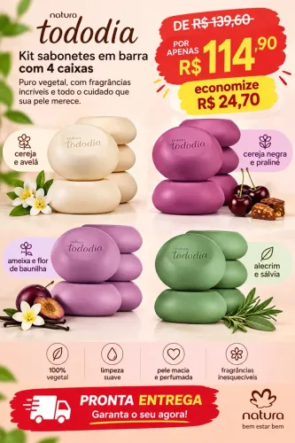 Sabonetes Natura
