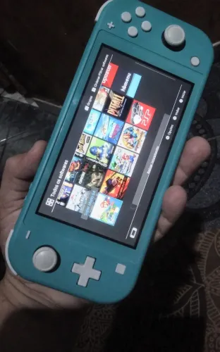 Troco ou vendo Nintendo Switch Desbloqueado novo já com jogos modo online e loja ativa