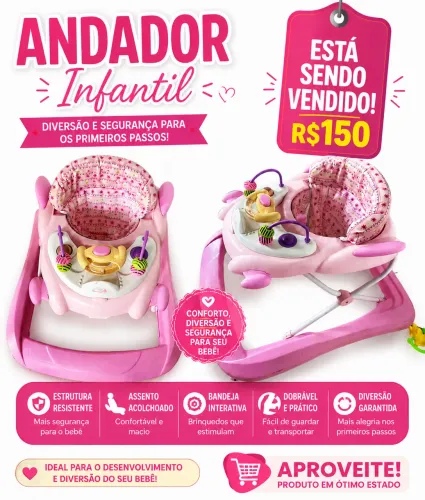 Andador infantil 