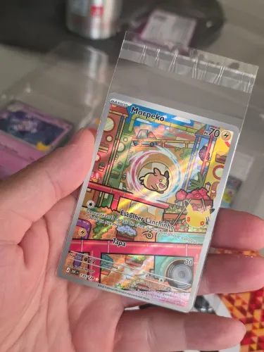 Morpeko 135/128 aniversário 30 anos comemorativo pokemon