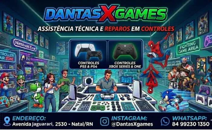 Reparo de conserto de controles com qualidade e garantia