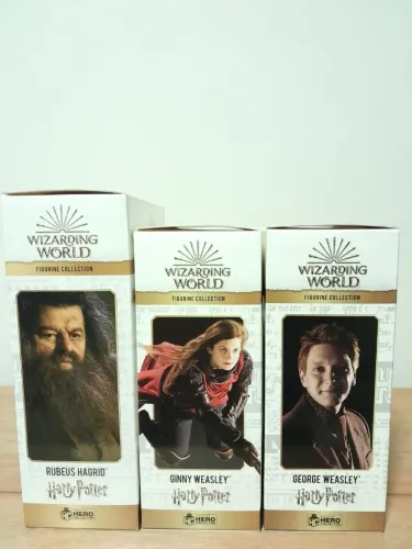 Harry Potter Wizarding World Eaglemoss 3 Personagens