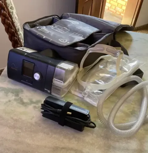 CPAP Resmed versão completa AIRSENSE 10 - Todos acessórios