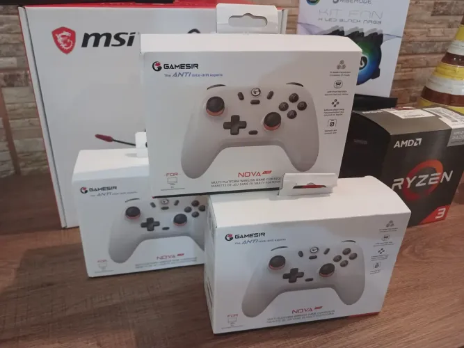 Controle gamesir t4 nova lite branco (Acessório novo Caixa lacrada)
