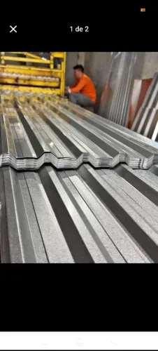 Telhas galvanizadas 55% aluminio
