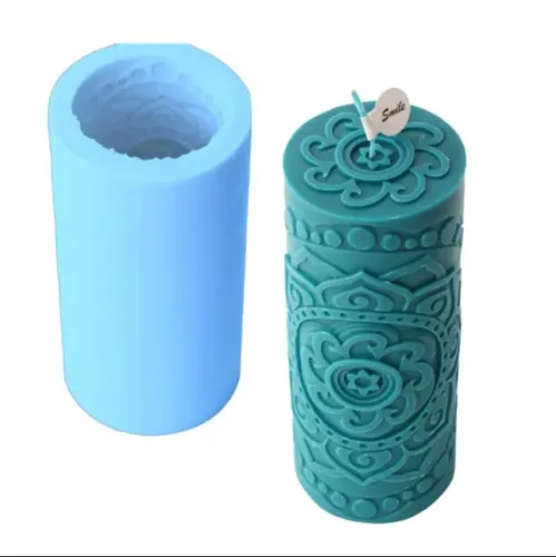 2 Moldes M e 1 molde P velas decorativas