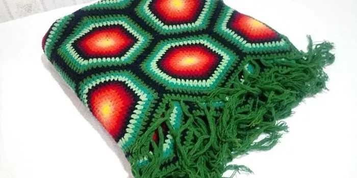 Colcha Casal de crochê Feito Artesanalmente