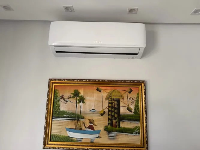 2 ar condicionado semi novos .