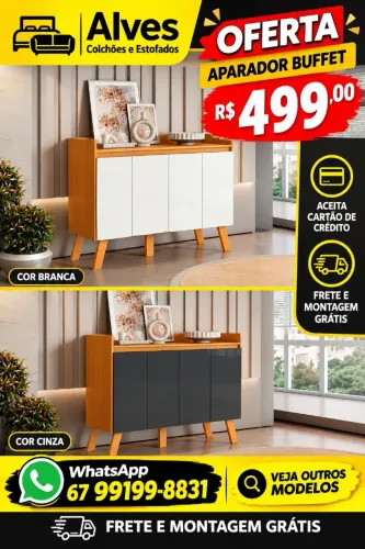 Aparador novo Garantia oferta especial hoje entrego