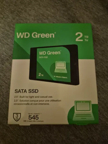 Ssd sata WDGreen 2tb 535mb/s * Lacrado