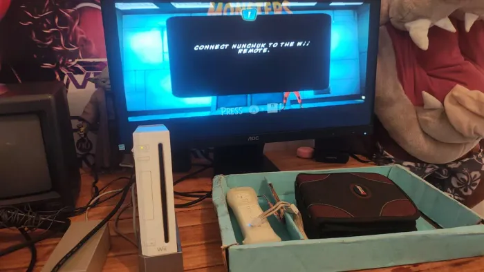 Nintendo Wii desbloqueado funcionando perfeitamente