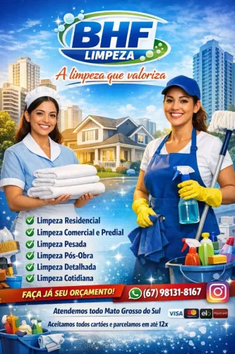 Pós obra e limpeza pesada 
