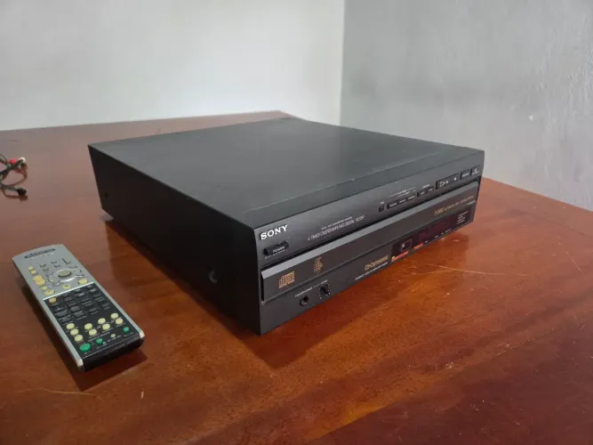 CD Player Sony CDP-C502M - Carrossel 5 CDs (Funcionando 100%)