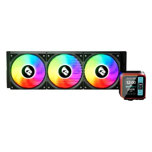 Water Cooler Redragon CCW-3015R 360mm ARGB, Intel LGA1851 e AMD AM5 - WZetta