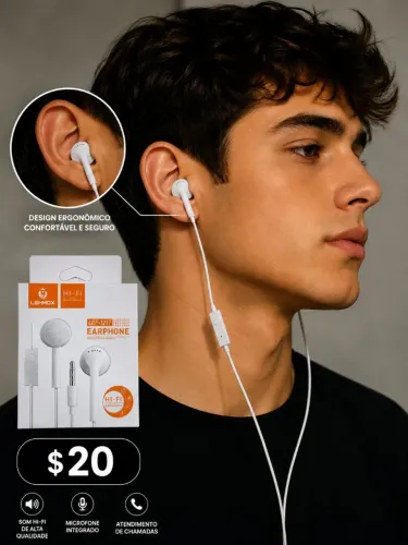 Fone de ouvido auricular