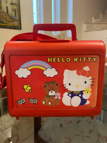 Lancheira Hello Kitty Década de 70 