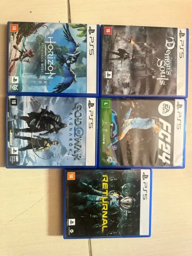 Jogos novos originais de ps5