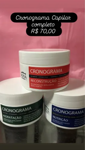 Cronograma capilar Noiva
