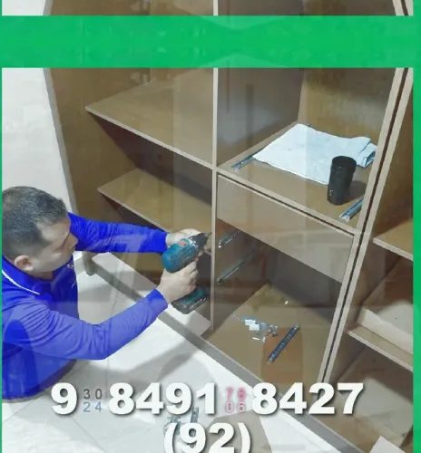 Montador de Móveis com qualidade e segurança para a sua casa! Contate já!
