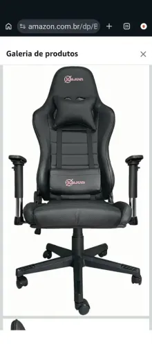 Vendo Cadeira Gamer Kalkan na embalagem