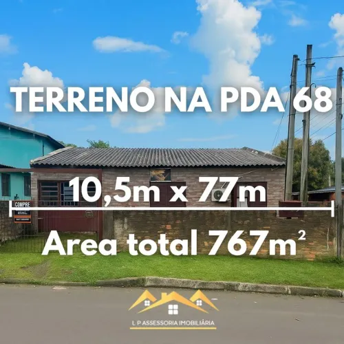 Terreno à venda em Gravataí, Nossa Chácara, com 767 m²