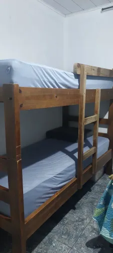 Beliche e colchão. O