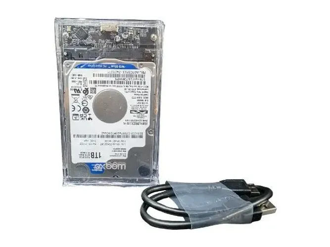 HD externo de 1 tb para computador e vídeo game 
