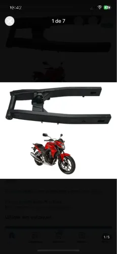 Balança da cb 500f 2018 