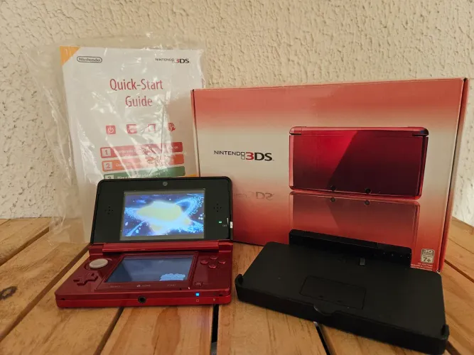 3DS Old Flame Red Conservado