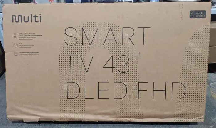 Smart TV Multi 43 Polegadas Full HD Roku TV TL056M