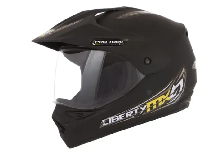 Capacete Pro Tork Liberty MX Pro Vision Preto Fosco Tamanho 60 Produto Novo na Caixa.