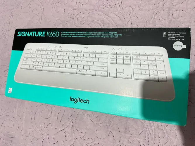 Teclado e mouse sem fios