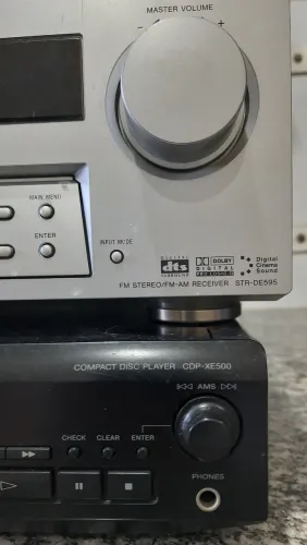 Receiver Sony STR-DE595 (ideal para projeto de som de buffet e comércios)
