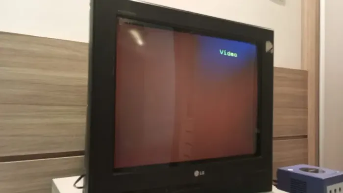 TV de tubo LG 21 polegadas 21FJ6RB com controle