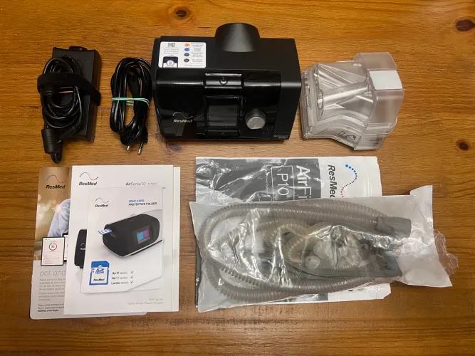 Cpap Automático Airsense S10 Autoset C/ Umidificador Resmed