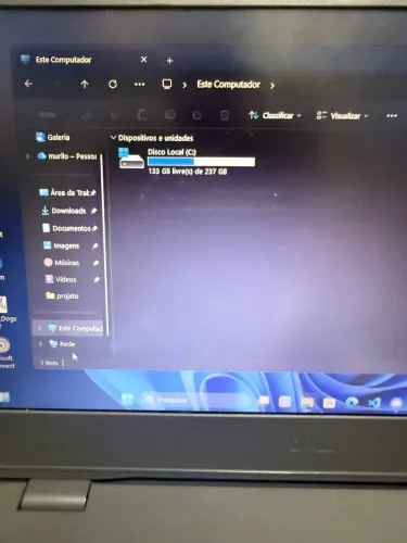 Notebook dell SDD 240G Mais placa de vídeo integrada