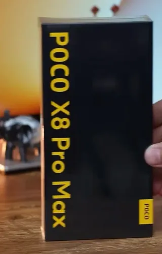 Super Oferta Poco X8 Pro Max 512GB 12GB RAM Branco/ 8.500mah Novo