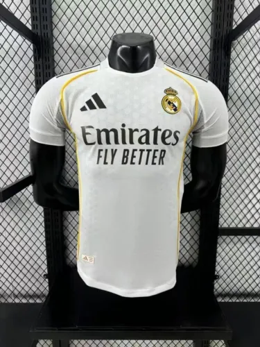 Camisa real madrid modelo jogador, temporada 25/26