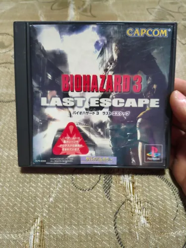 Biohazard 3 last escape ps1 original japonês