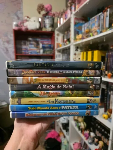 Lote DVDs Clássicos Disney