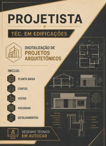 Digitalização de Projetos Arquitetônicos