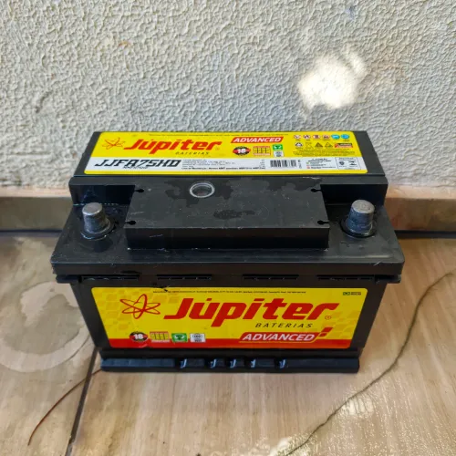 Bateria Júpiter Advanced 75Ah na garantia ainda