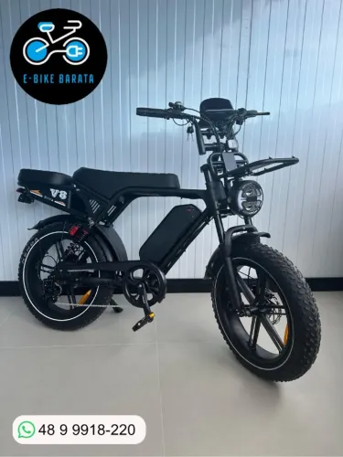 Bike Elétrica Ouxi V8 Ultra - 1000w - 15ah - 50km/h (Curitiba)